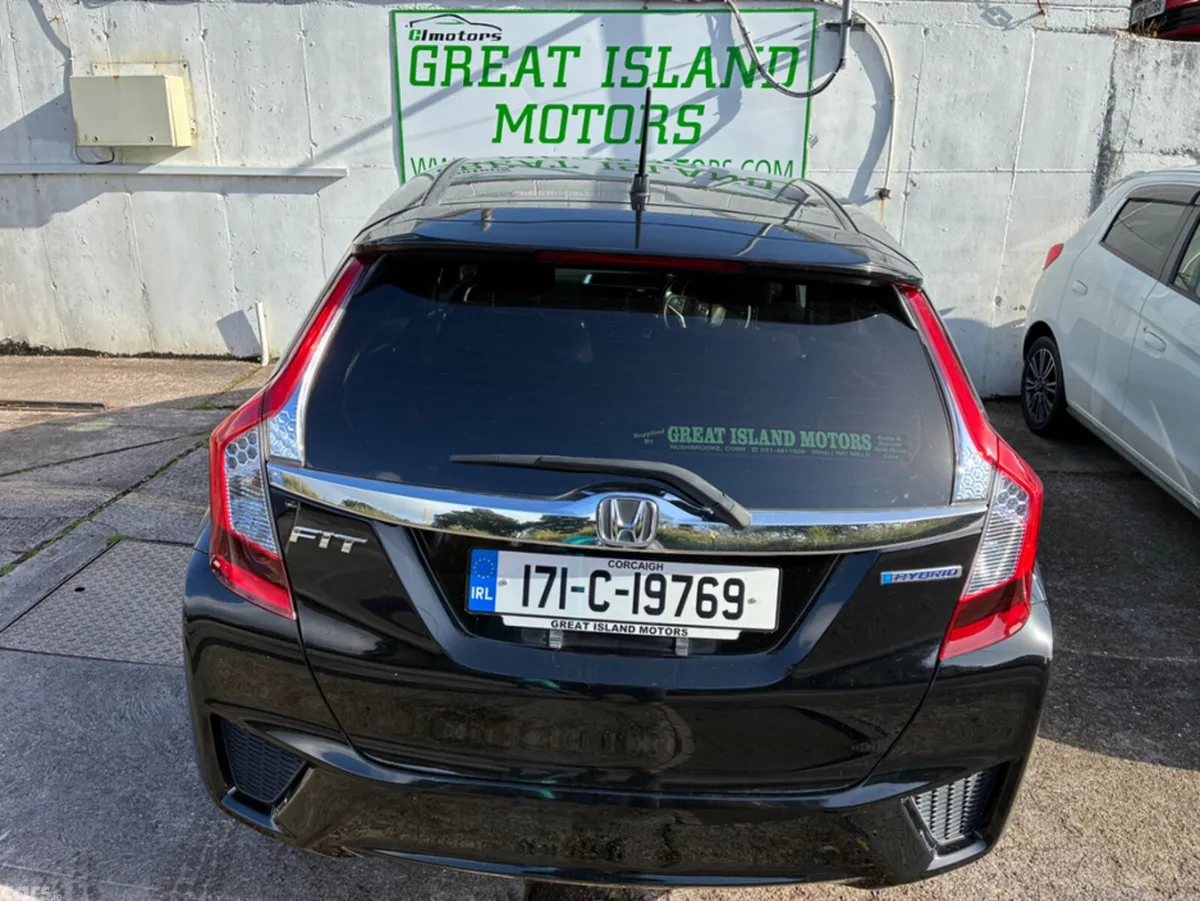 Honda Fit Hatchback, Petrol Hybrid, 2017, Black