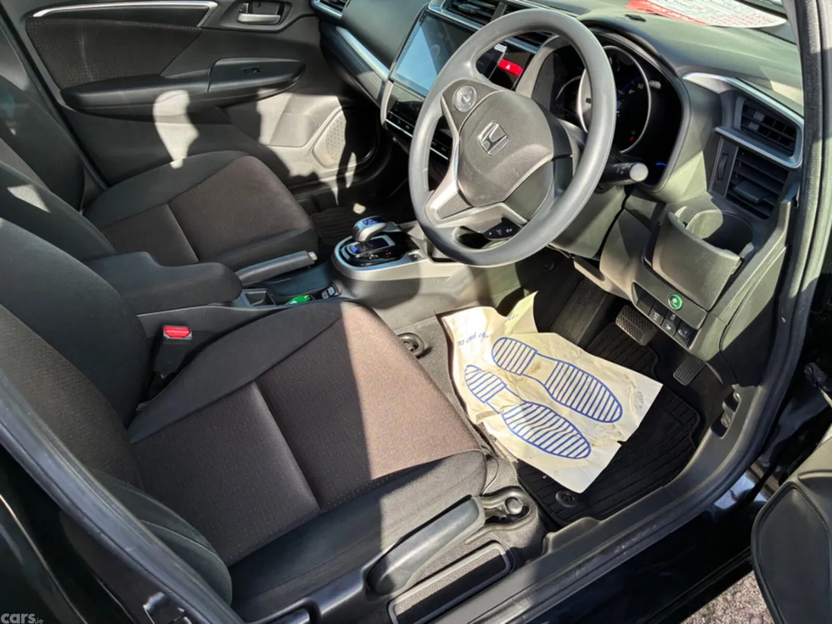 Honda Fit Hatchback, Petrol Hybrid, 2017, Black
