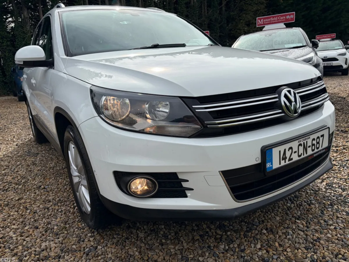 Volkswagen Tiguan SUV, Diesel, 2014, White