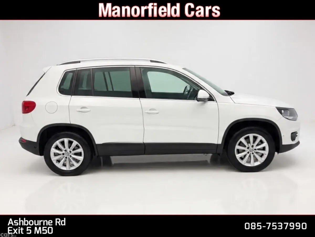 Volkswagen Tiguan SUV, Diesel, 2014, White