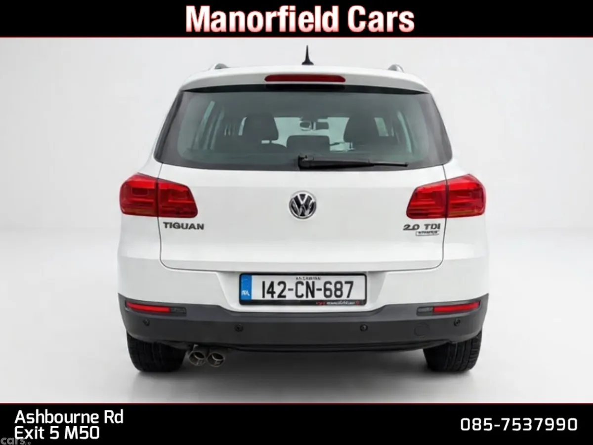Volkswagen Tiguan SUV, Diesel, 2014, White