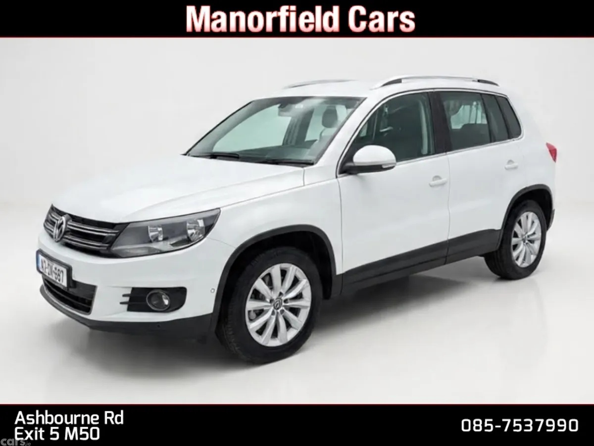 Volkswagen Tiguan SUV, Diesel, 2014, White