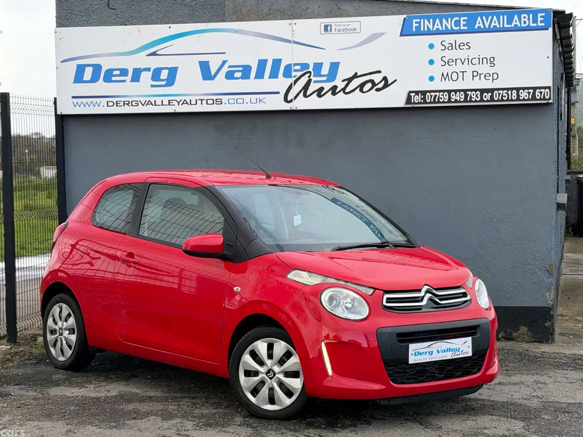 Citroen C1 Hatchback, Petrol, 2015, Red