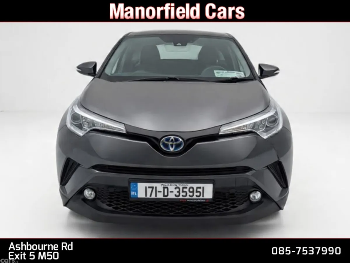 Toyota C-HR SUV, Petrol Hybrid, 2017, Grey