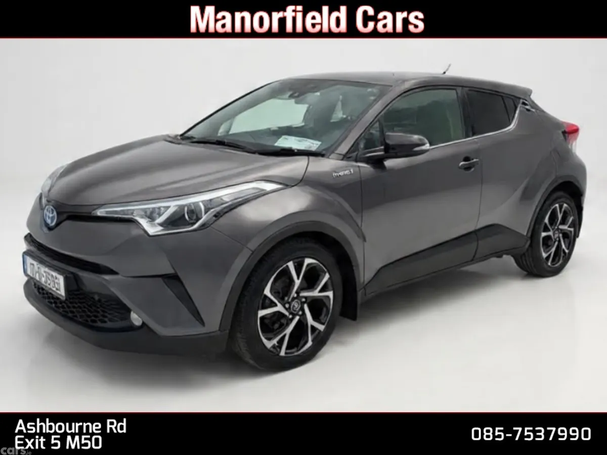 Toyota C-HR SUV, Petrol Hybrid, 2017, Grey