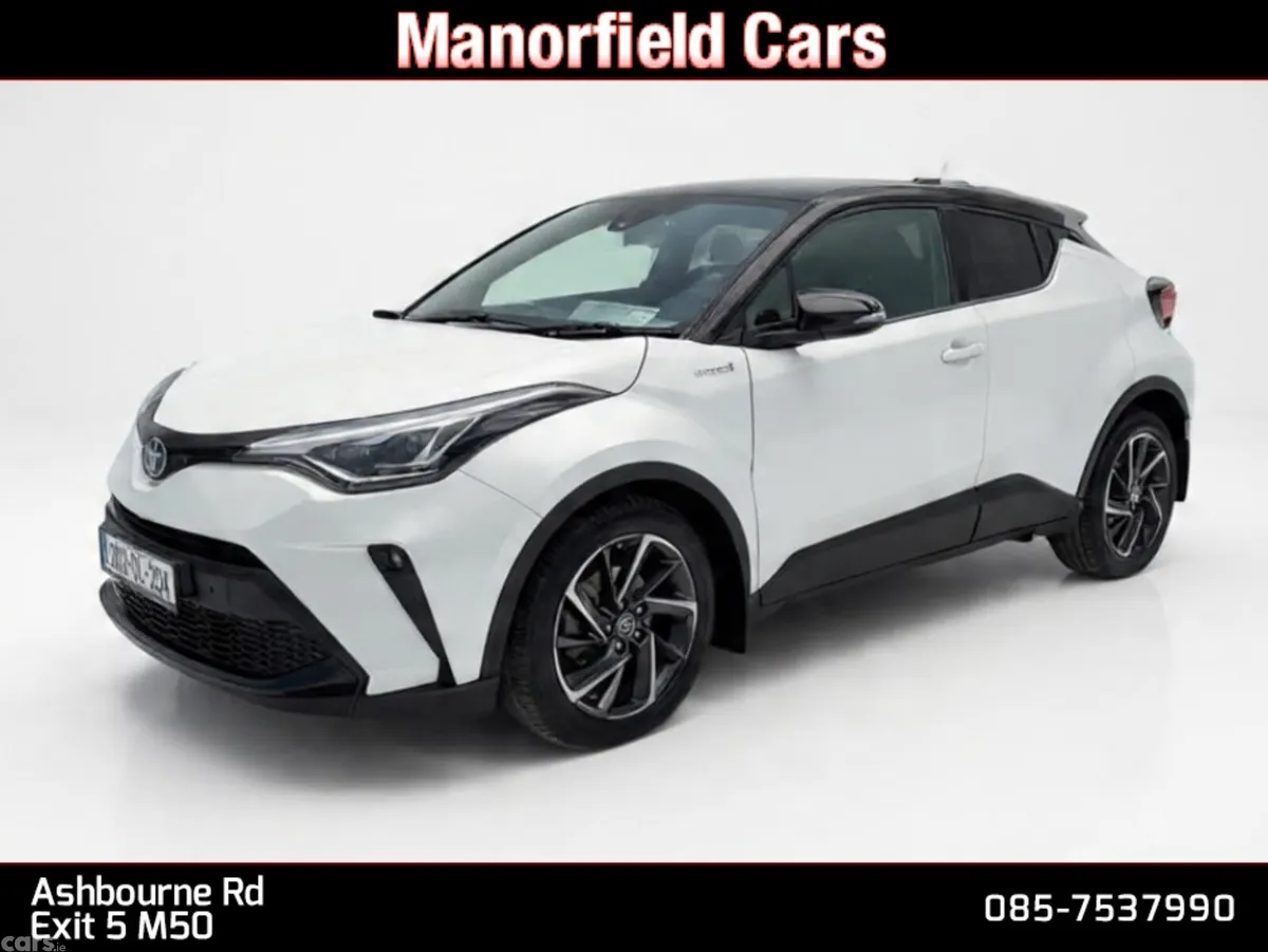 Toyota C-HR SUV, Petrol Hybrid, 2020, White