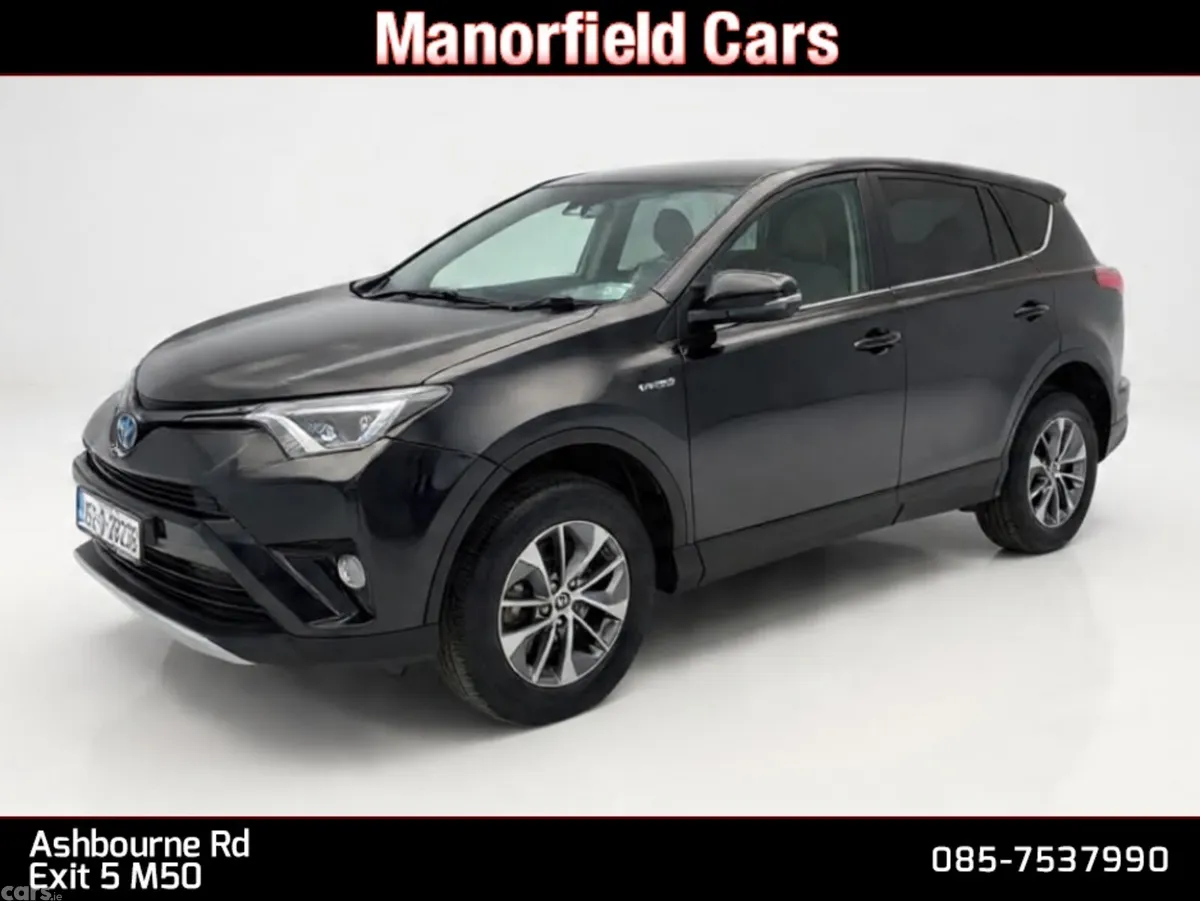 Toyota RAV4 SUV, Petrol Hybrid, 2016, Black