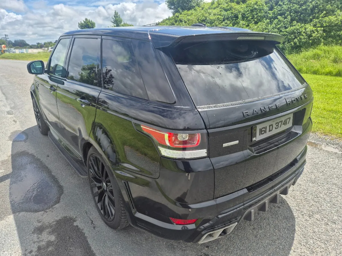 Land Rover Range Rover Sport SUV, Diesel, 2016, Black