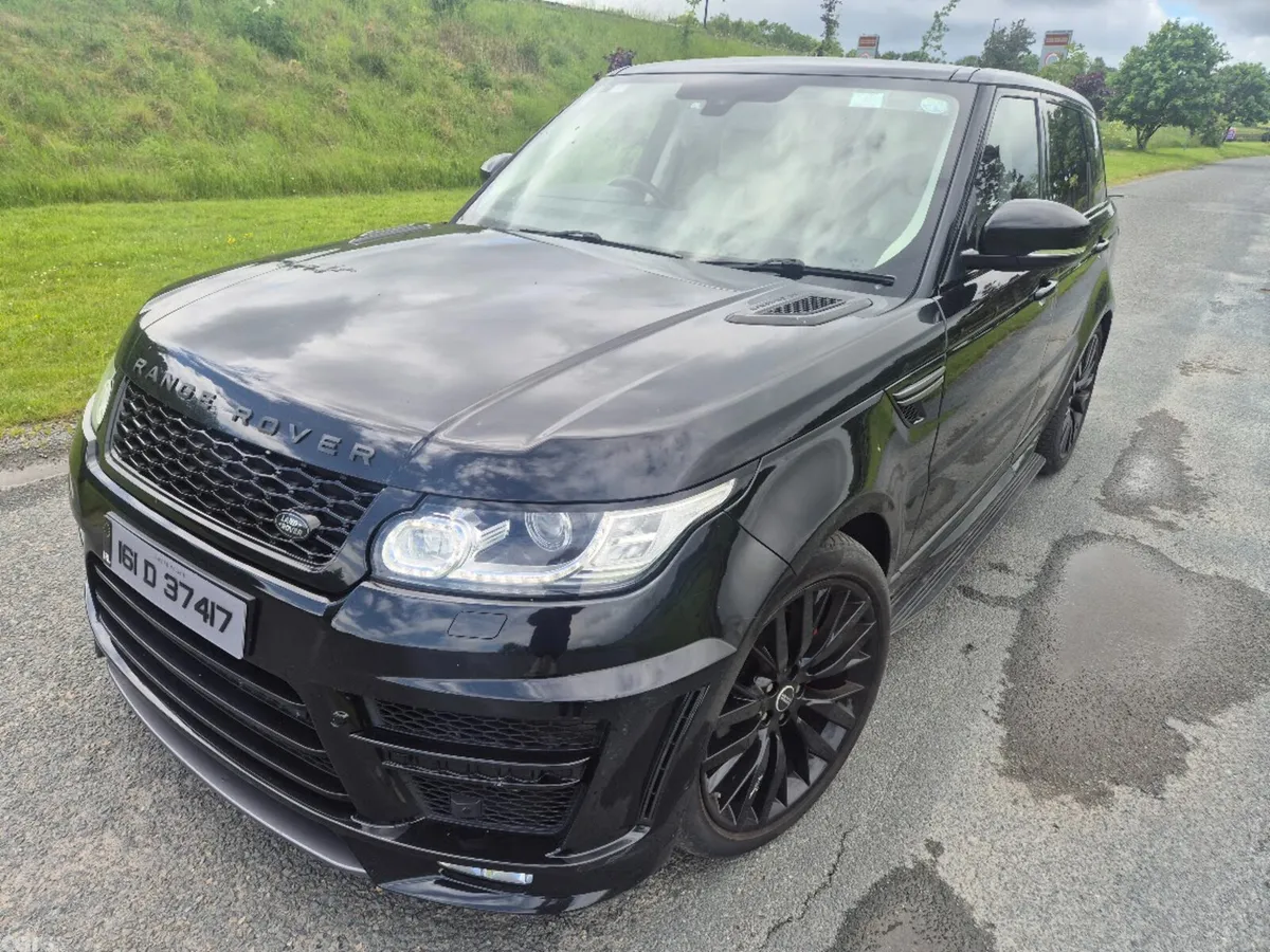Land Rover Range Rover Sport SUV, Diesel, 2016, Black