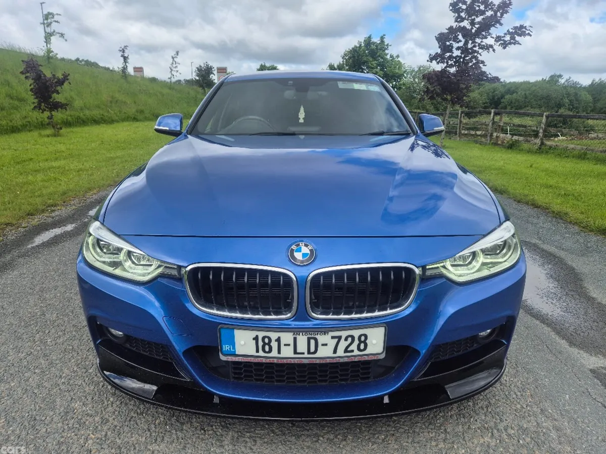 BMW 3-Series Saloon, Diesel, 2018, Blue