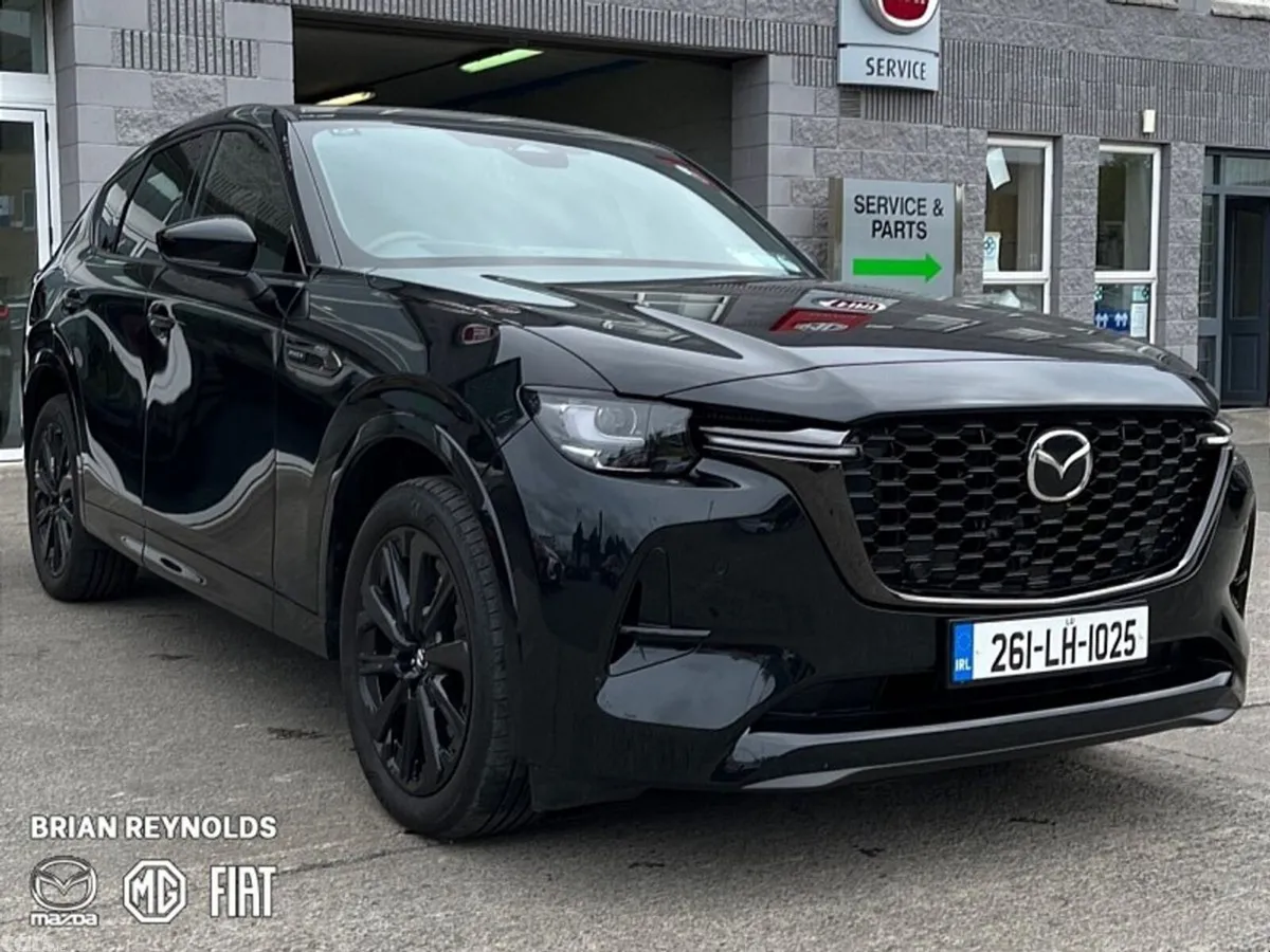 Mazda CX-60 SUV, Petrol Plug-in Hybrid, 2026, Black