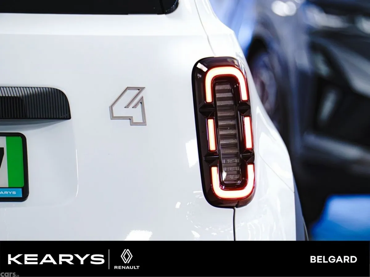 Renault 4 Hatchback, Electric, 2027, White
