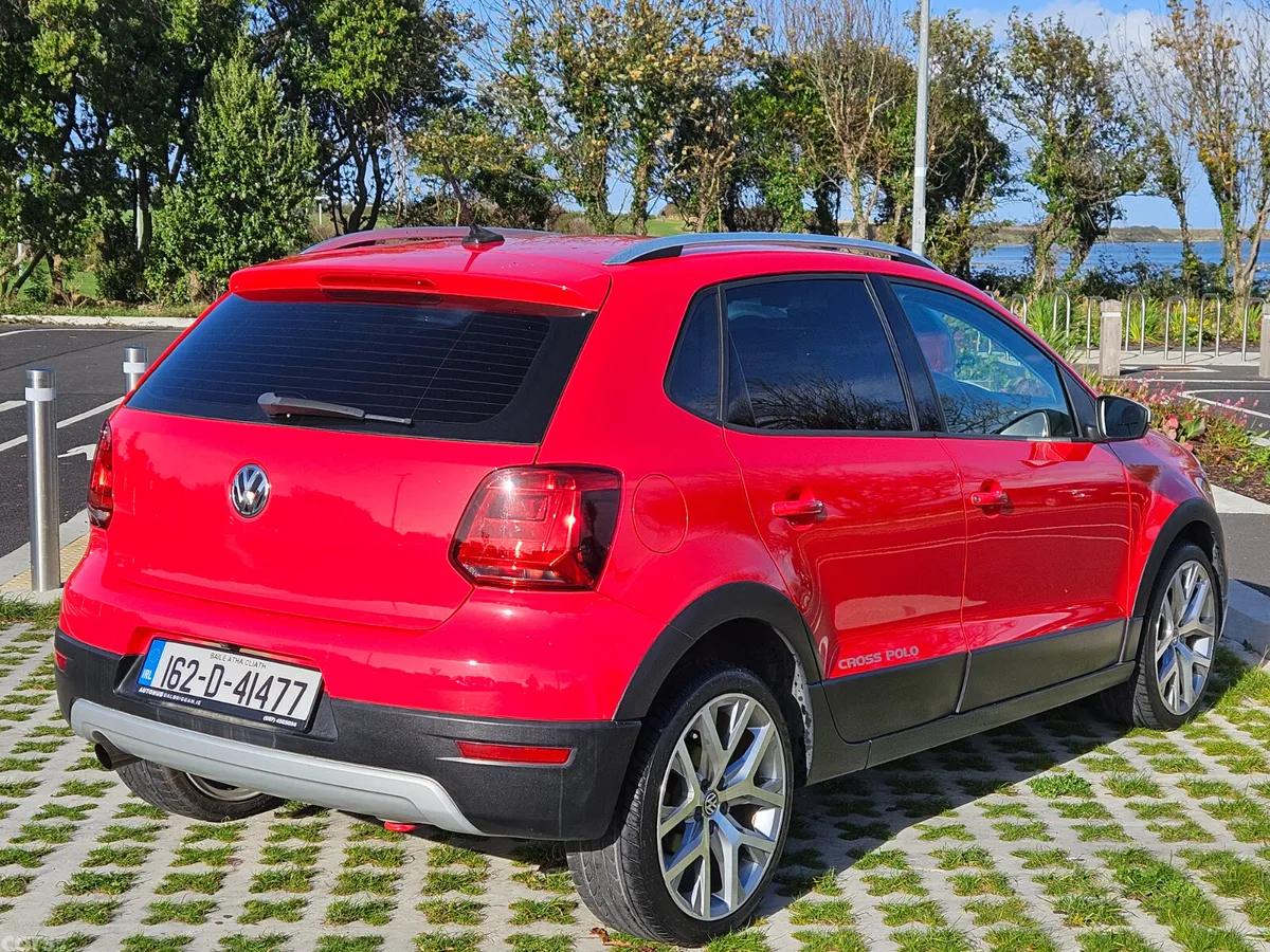 Volkswagen Polo Hatchback, Petrol, 2016, Red