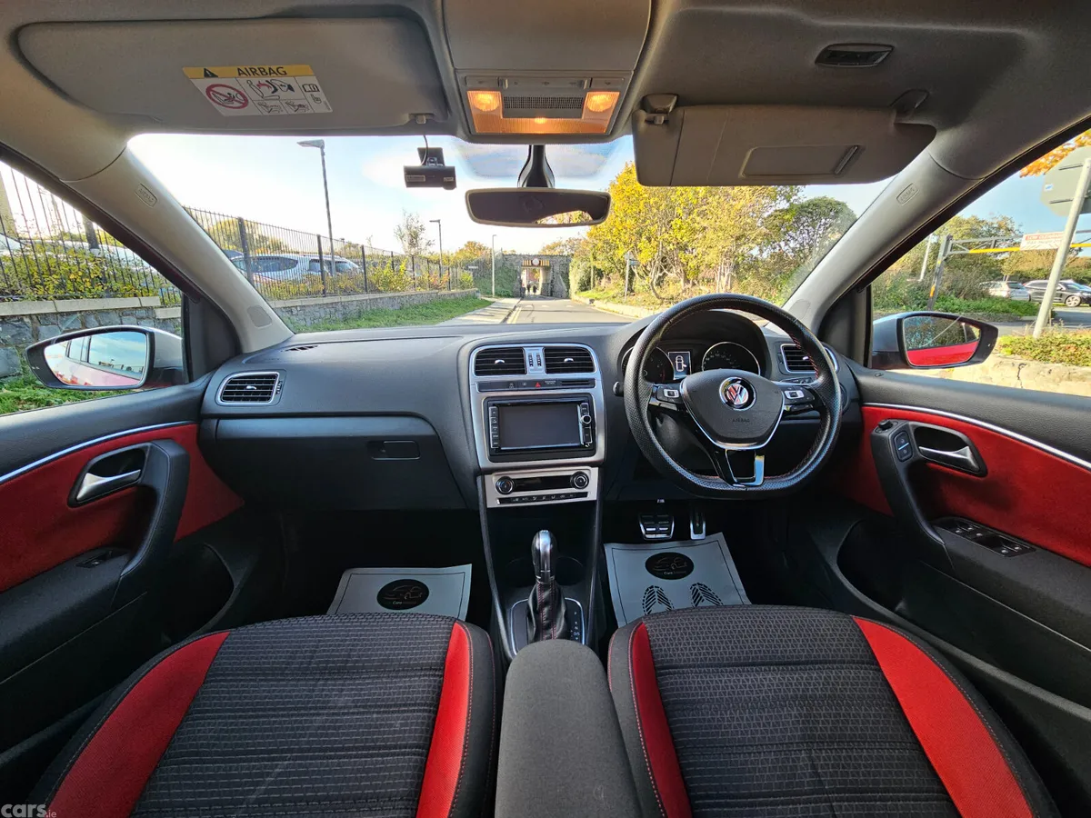 Volkswagen Polo Hatchback, Petrol, 2016, Red