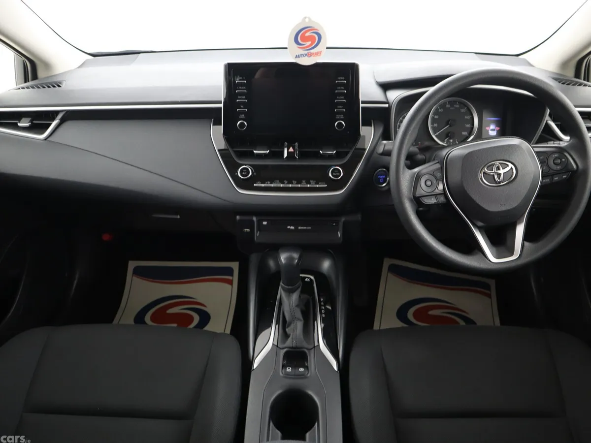 Toyota Corolla Saloon, Petrol Hybrid, 2021, White