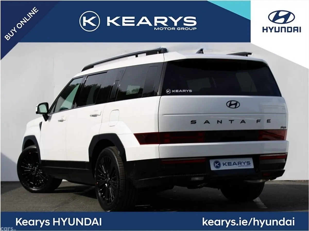 Hyundai Santa Fe SUV, Petrol Plug-in Hybrid, 2026, White