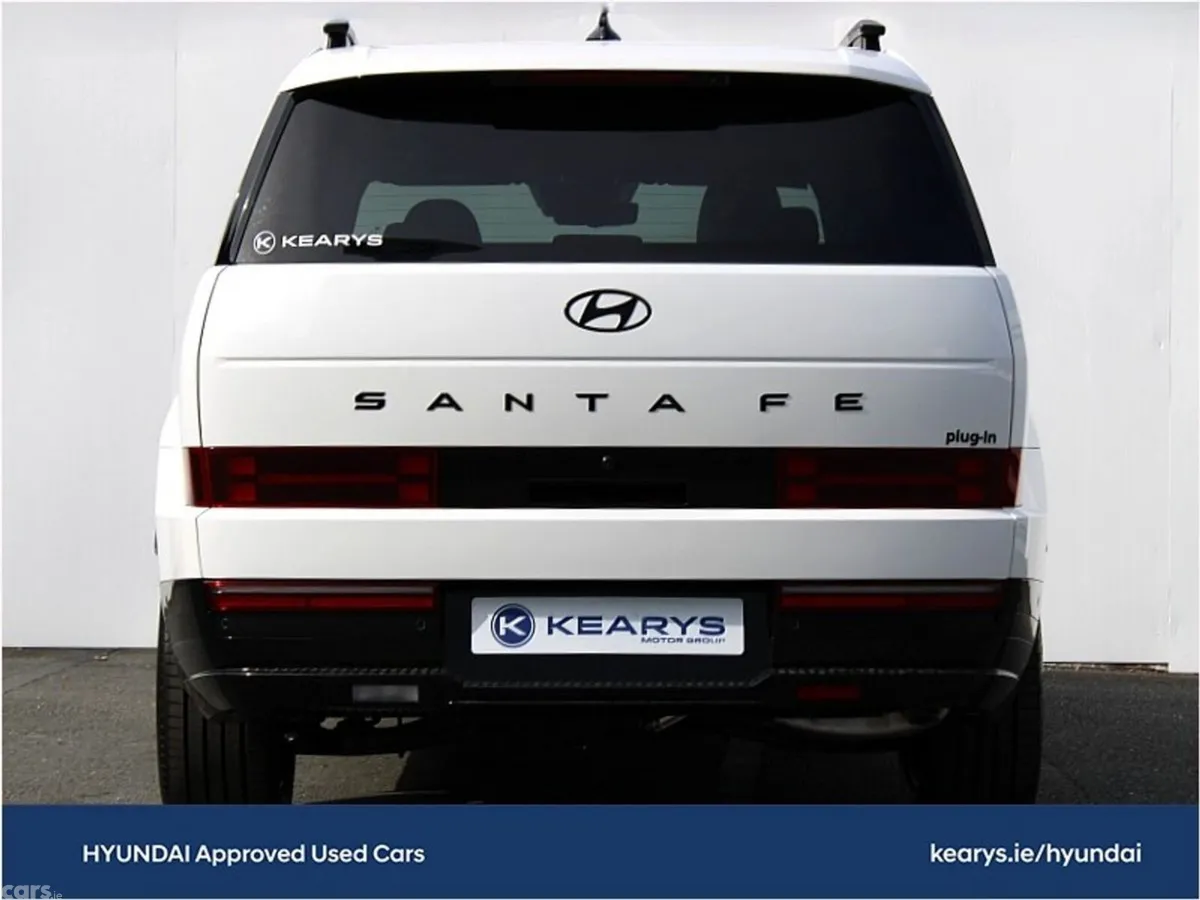 Hyundai Santa Fe SUV, Petrol Plug-in Hybrid, 2026, White