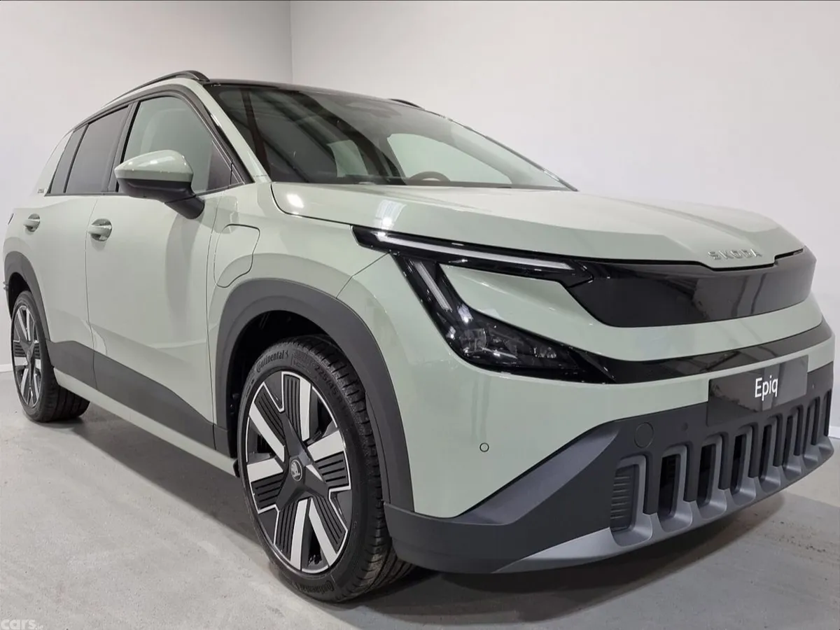Skoda Epiq SUV, Electric, 2027, Green