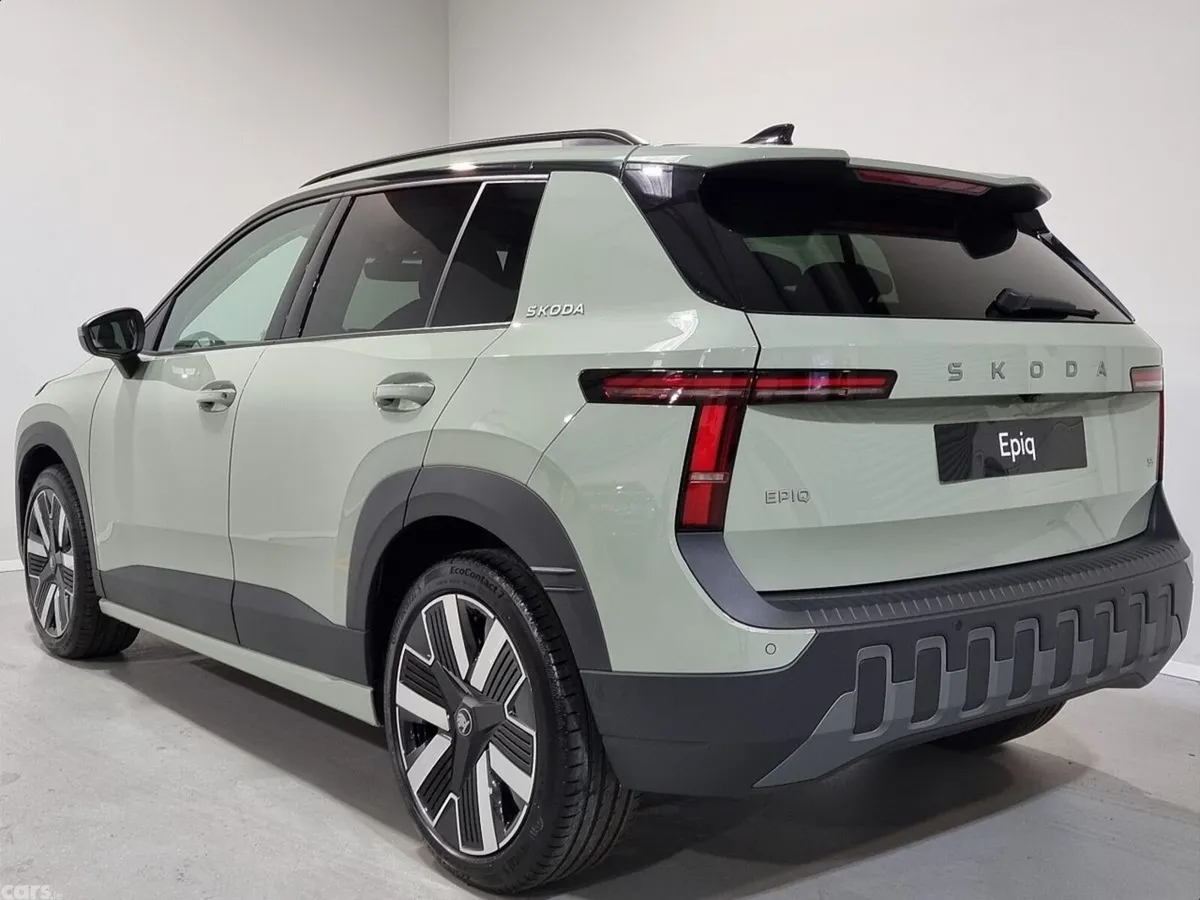 Skoda Epiq SUV, Electric, 2027, Green