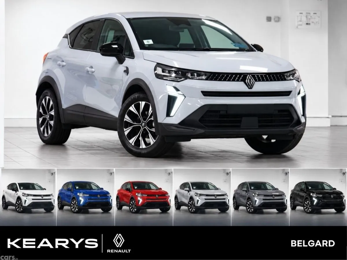 Renault Captur SUV, Petrol Hybrid, 2027, Grey