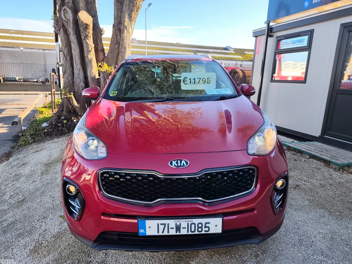 Kia Sportage SUV, Diesel, 2017, Red