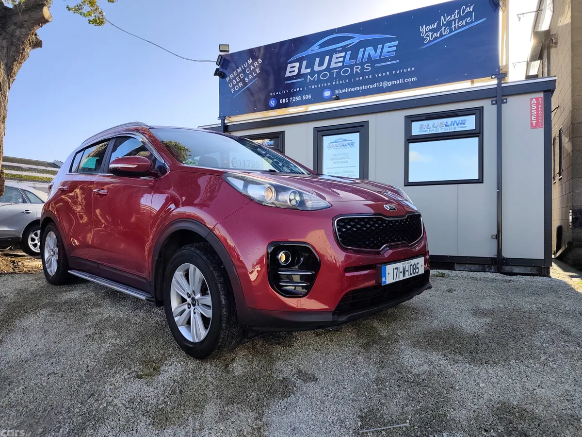 Kia Sportage SUV, Diesel, 2017, Red
