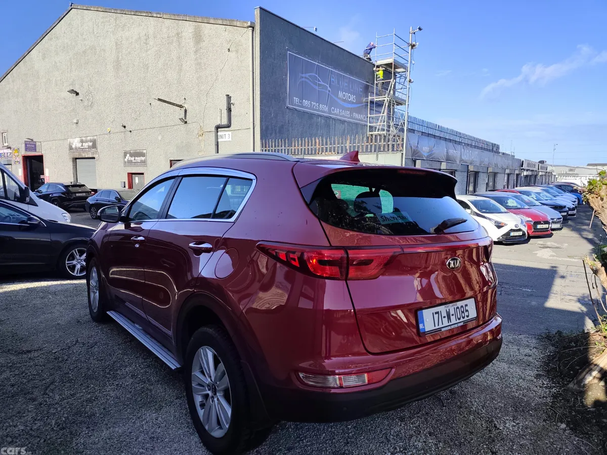 Kia Sportage SUV, Diesel, 2017, Red