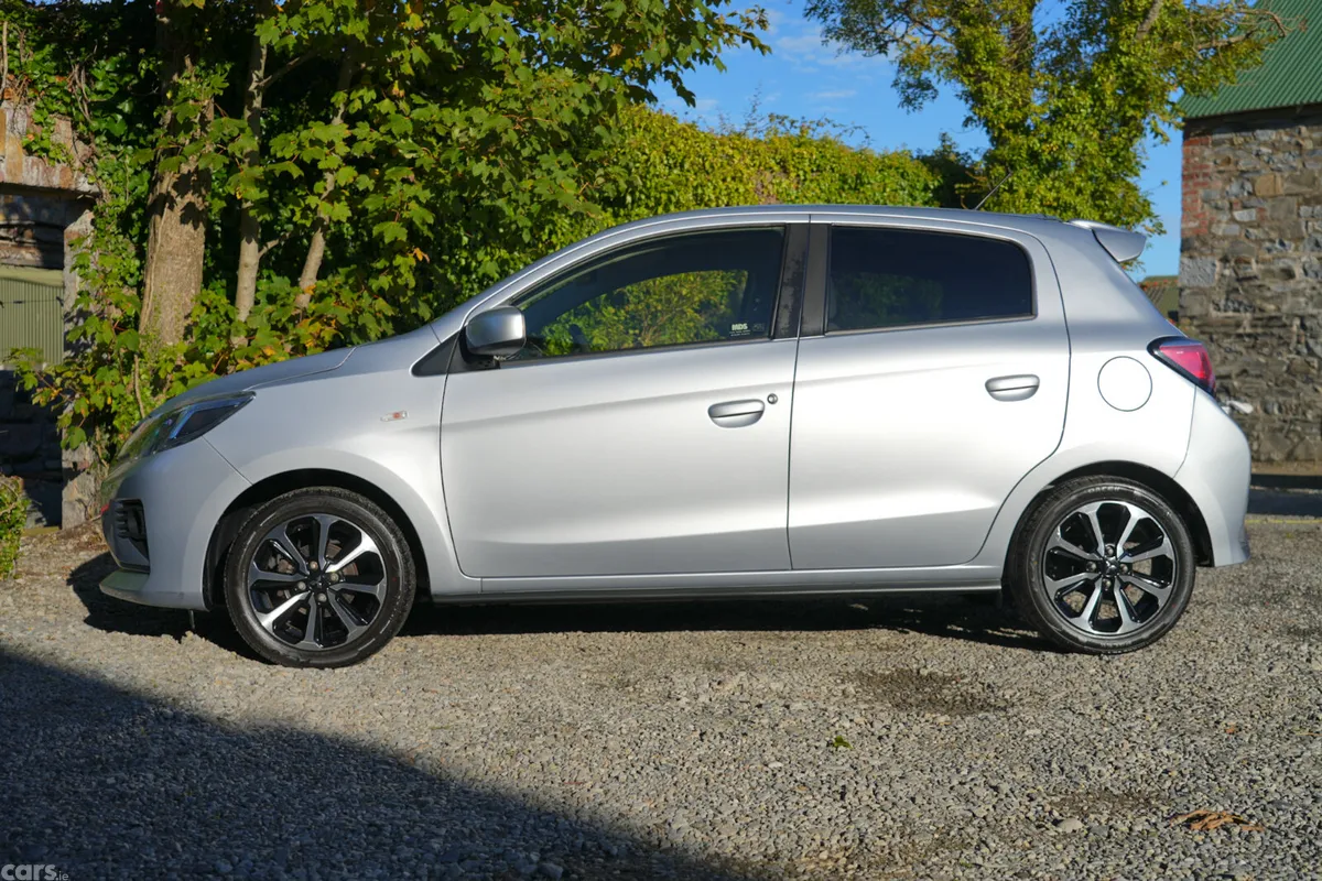 Mitsubishi Mirage Hatchback, Petrol, 2021, Silver