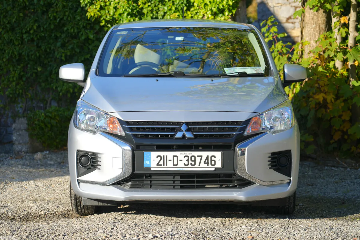 Mitsubishi Mirage Hatchback, Petrol, 2021, Silver