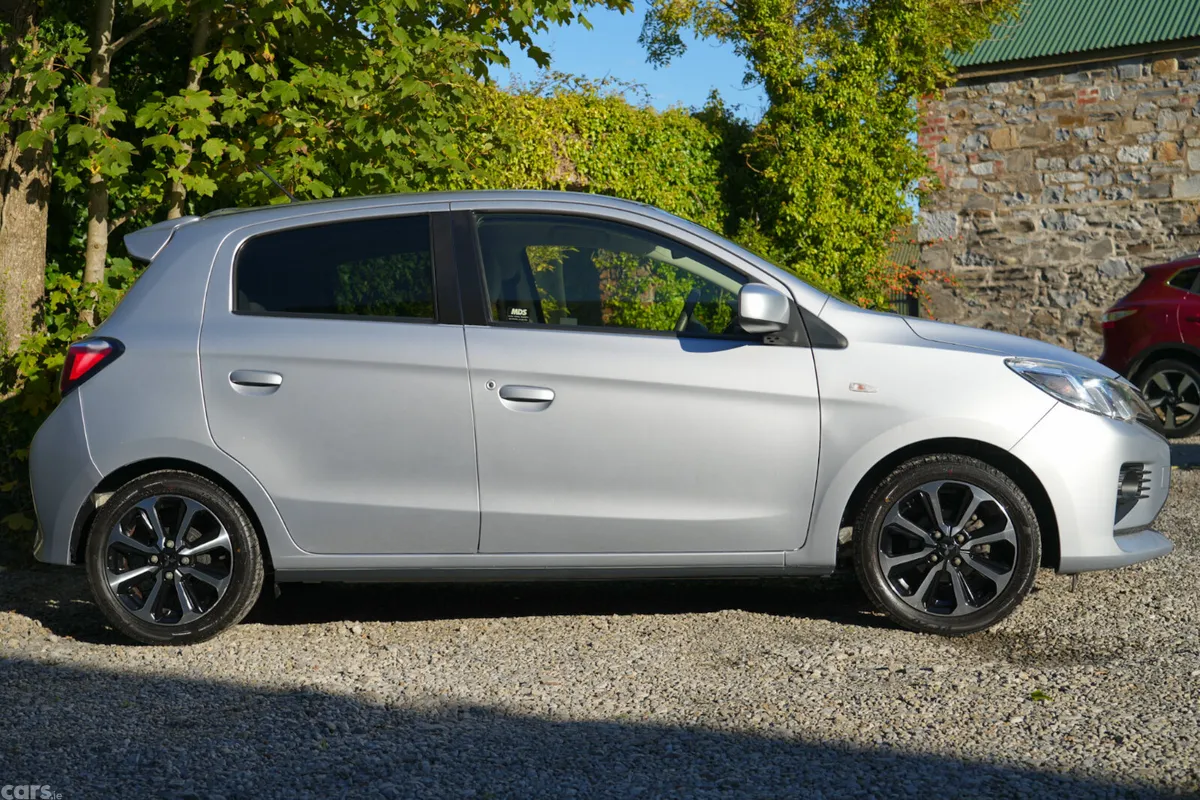 Mitsubishi Mirage Hatchback, Petrol, 2021, Silver