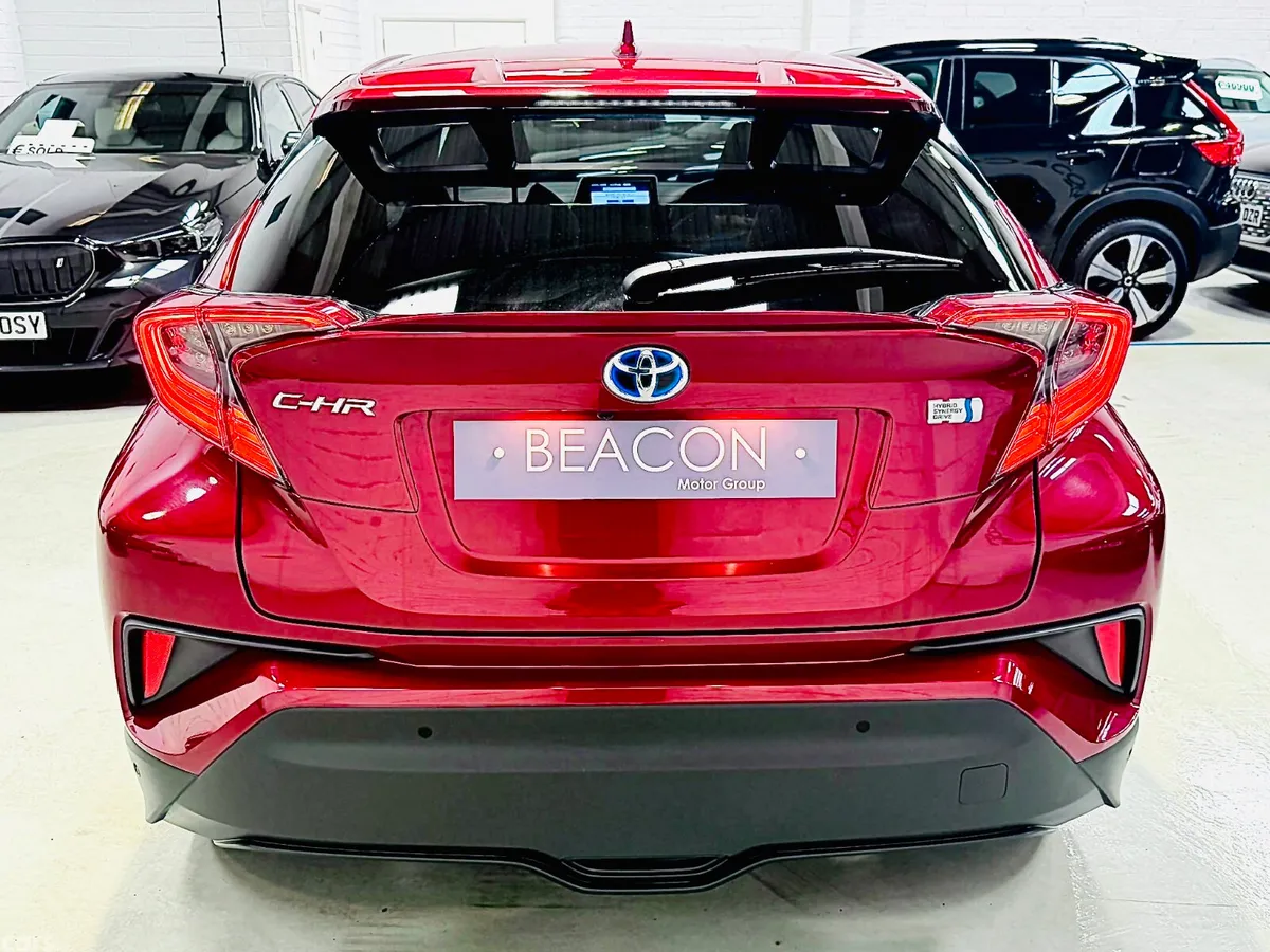 Toyota C-HR SUV, Petrol Hybrid, 2019, Red