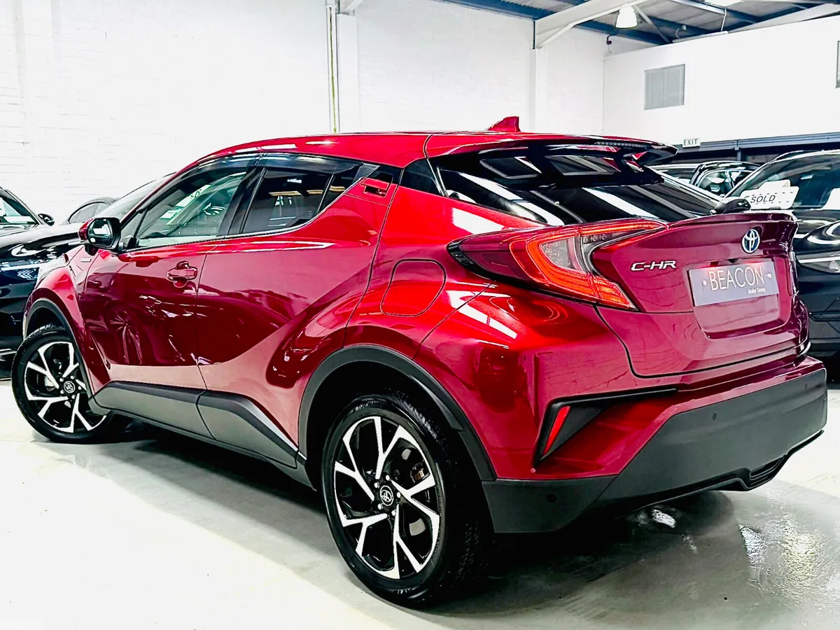 Toyota C-HR SUV, Petrol Hybrid, 2019, Red