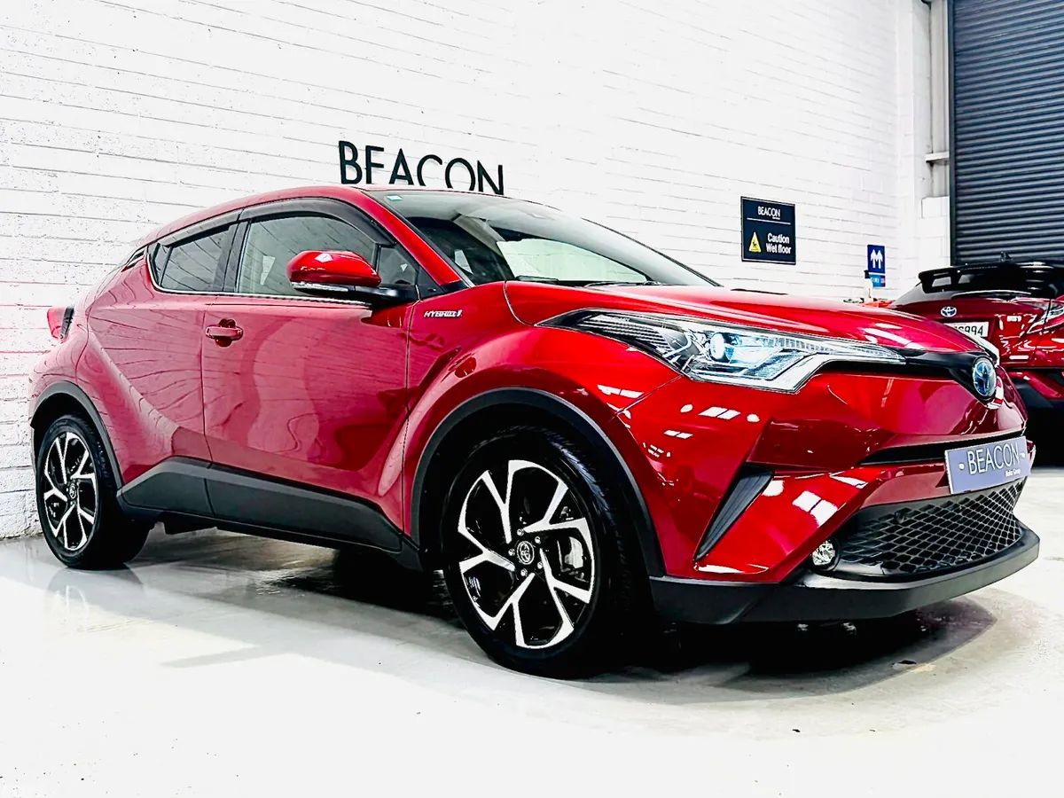 Toyota C-HR SUV, Petrol Hybrid, 2019, Red