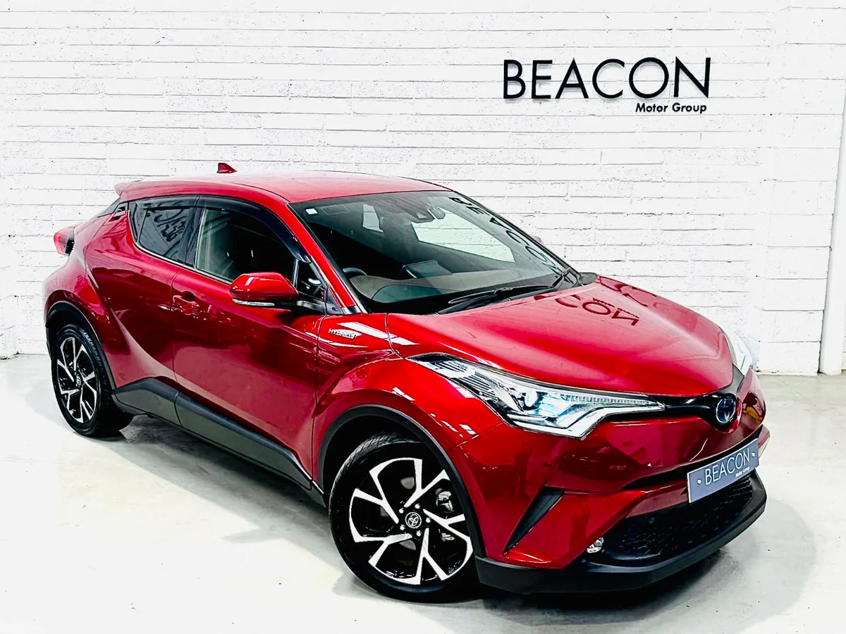 Toyota C-HR SUV, Petrol Hybrid, 2019, Red