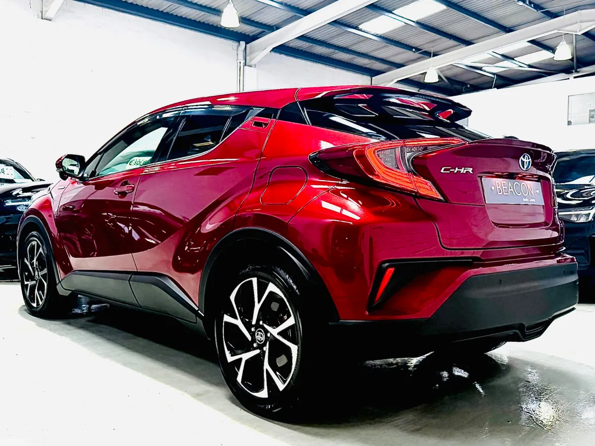 Toyota C-HR SUV, Petrol Hybrid, 2019, Red