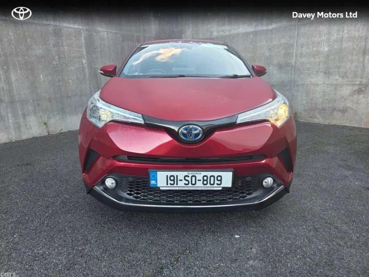 Toyota C-HR SUV, Petrol Hybrid, 2019, Red
