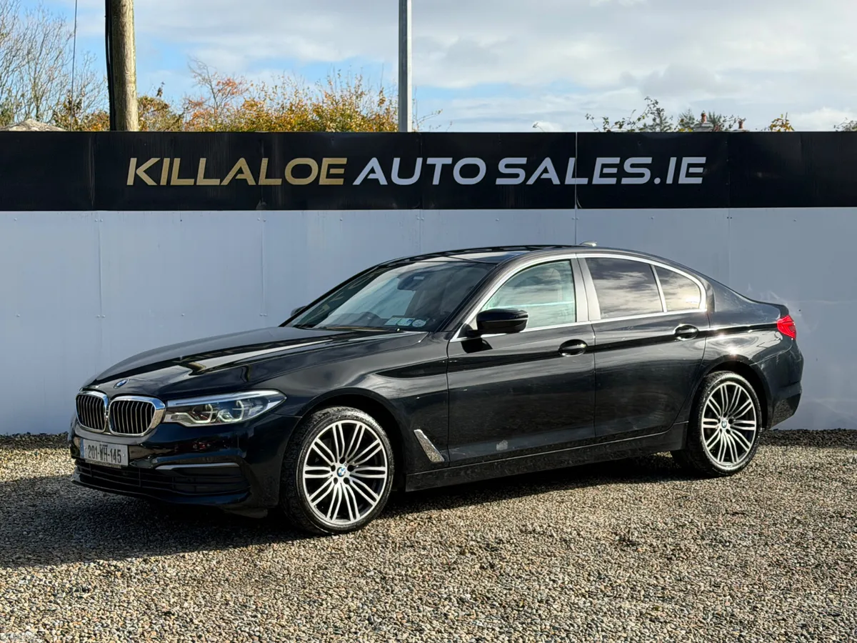 BMW 5-Series Saloon, Diesel, 2020, Black