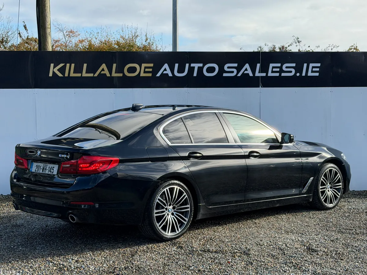 BMW 5-Series Saloon, Diesel, 2020, Black