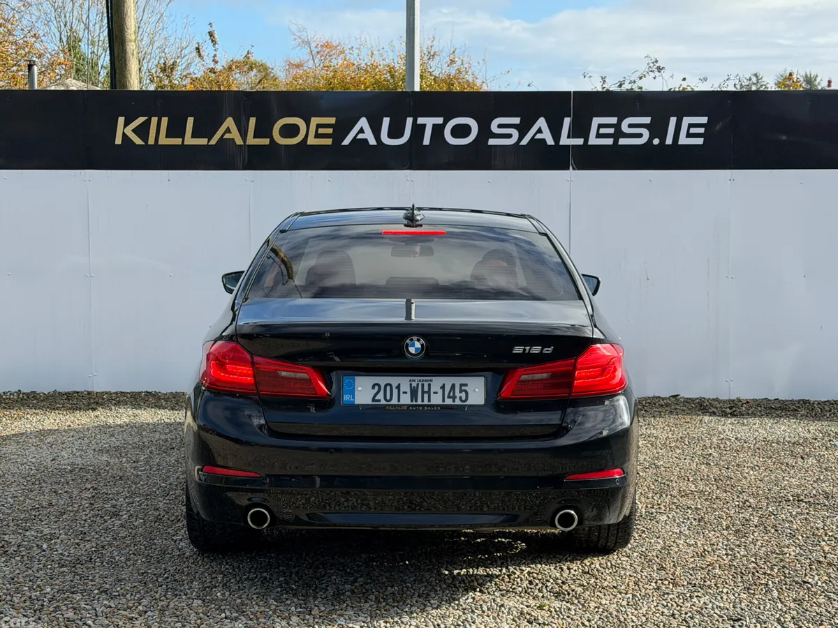 BMW 5-Series Saloon, Diesel, 2020, Black