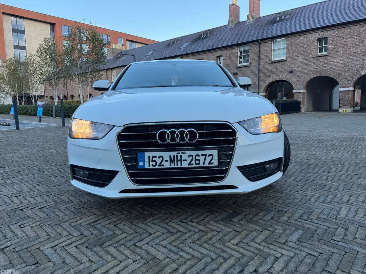 Audi A4 Saloon, Diesel, 2015, White