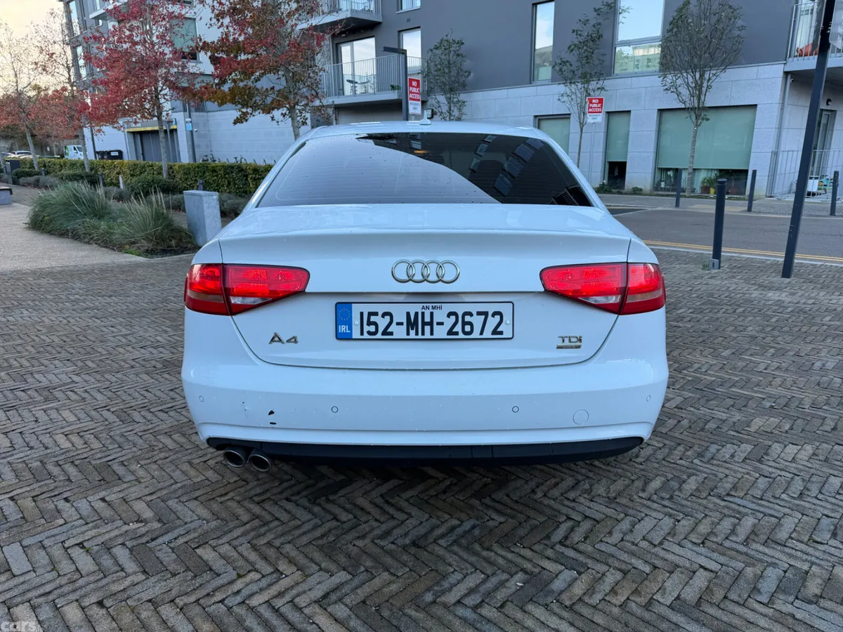 Audi A4 Saloon, Diesel, 2015, White