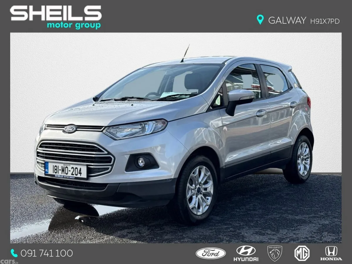 Ford EcoSport SUV, Diesel, 2018, Silver