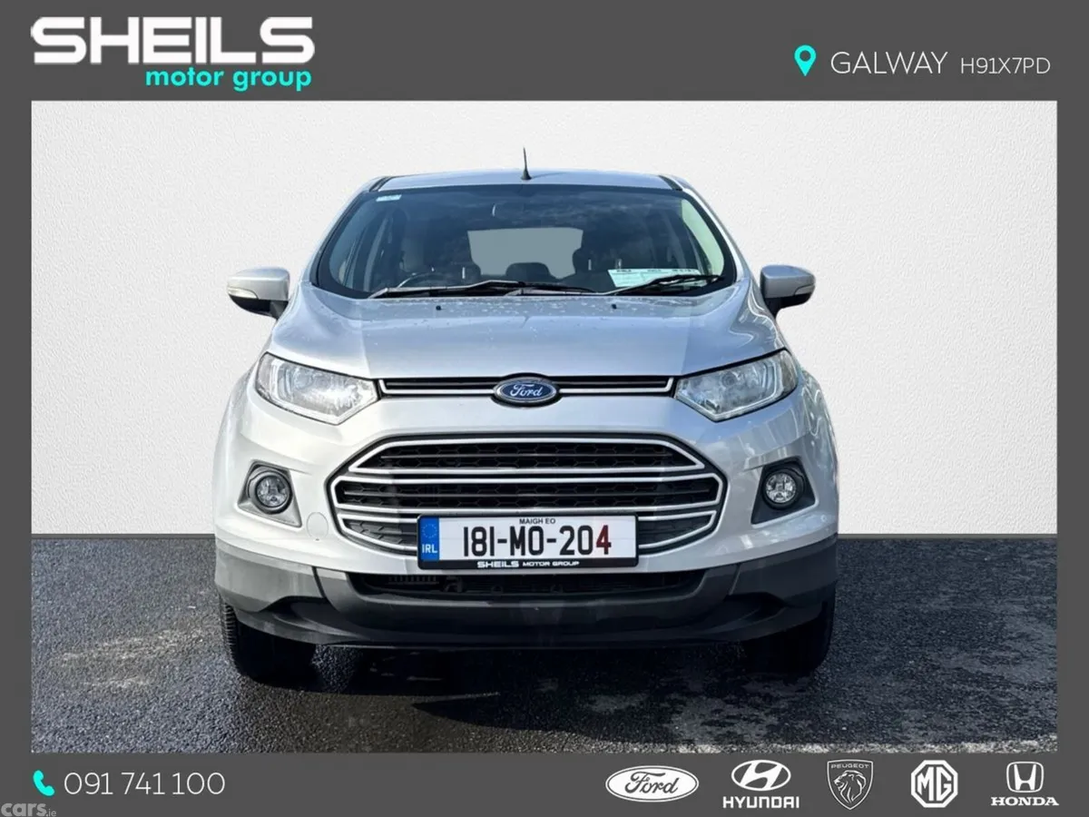 Ford EcoSport SUV, Diesel, 2018, Silver