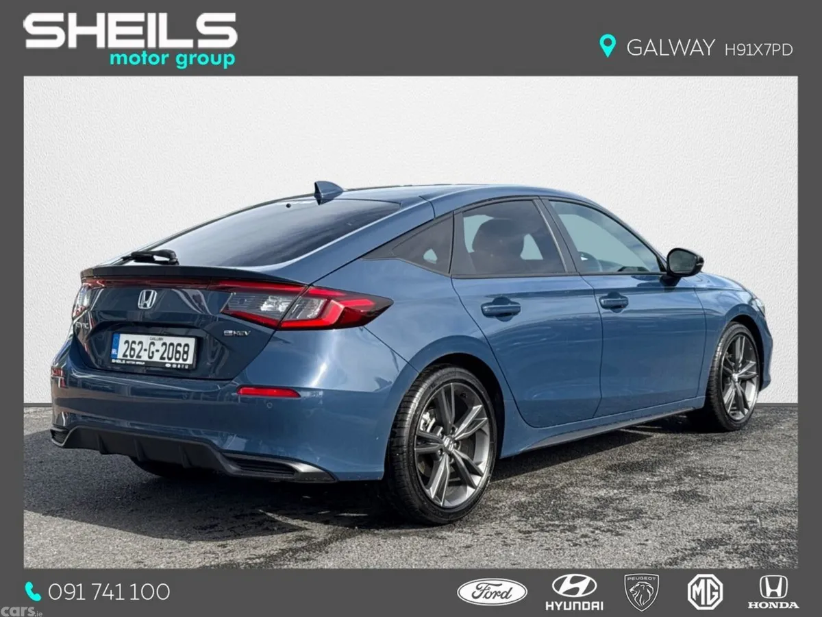 Honda Civic Saloon, Petrol Hybrid, 2026, 
