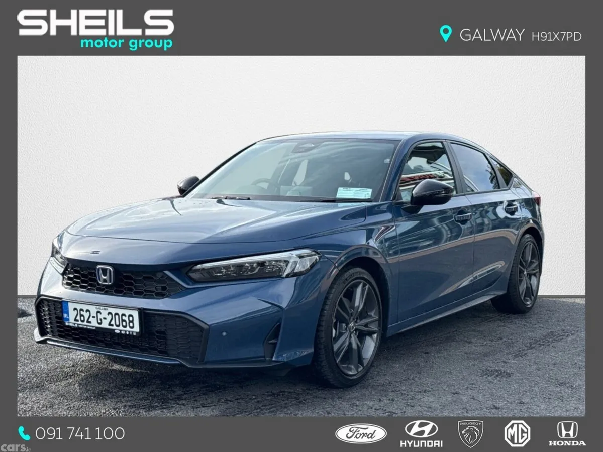 Honda Civic Saloon, Petrol Hybrid, 2026, 