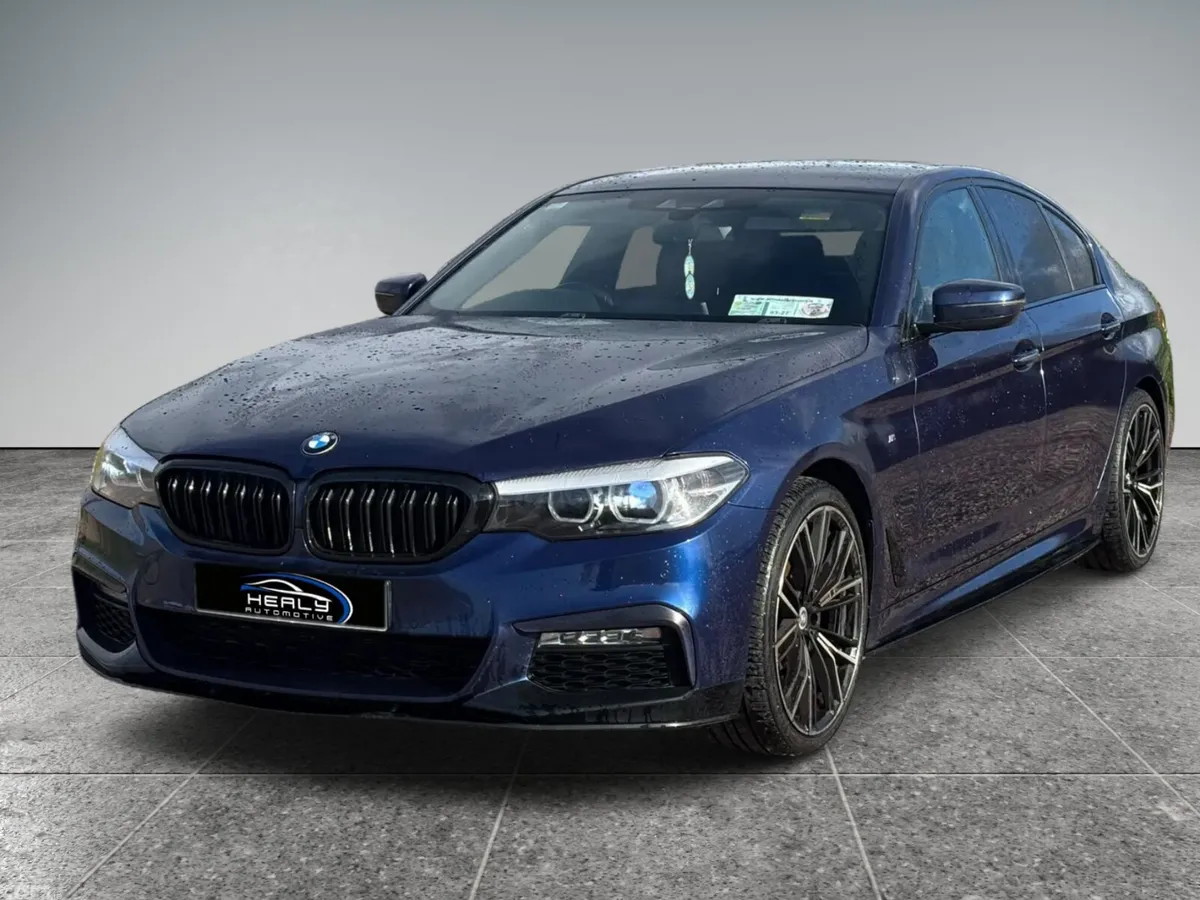 BMW 5-Series Saloon, Diesel, 2018, Blue