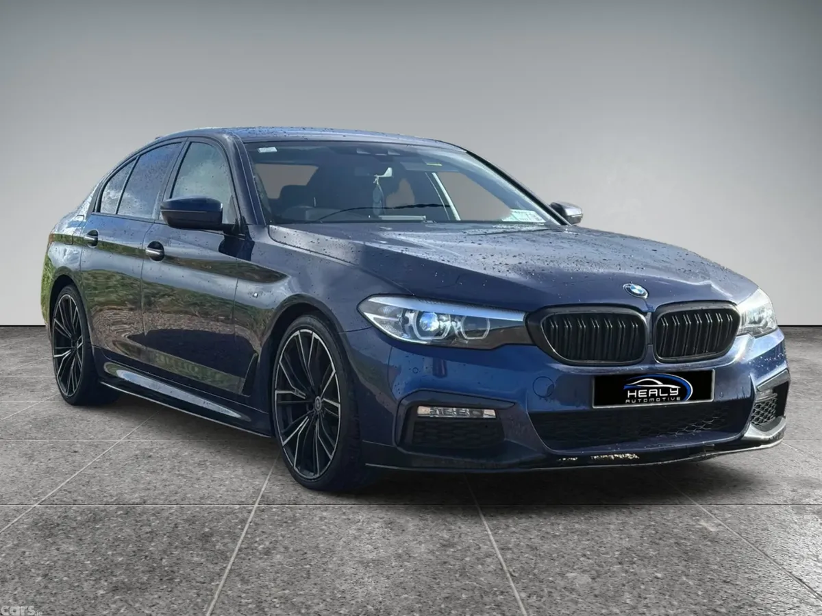 BMW 5-Series Saloon, Diesel, 2018, Blue