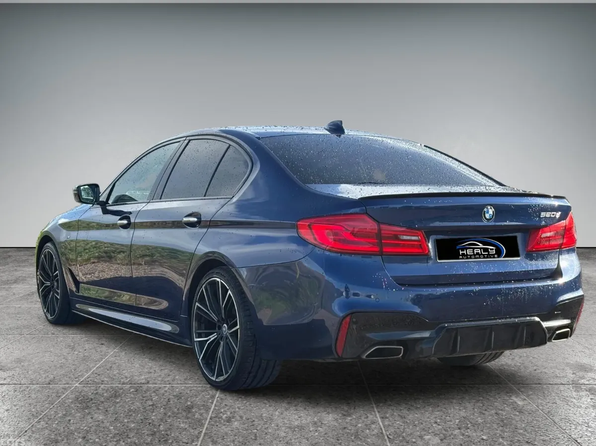 BMW 5-Series Saloon, Diesel, 2018, Blue
