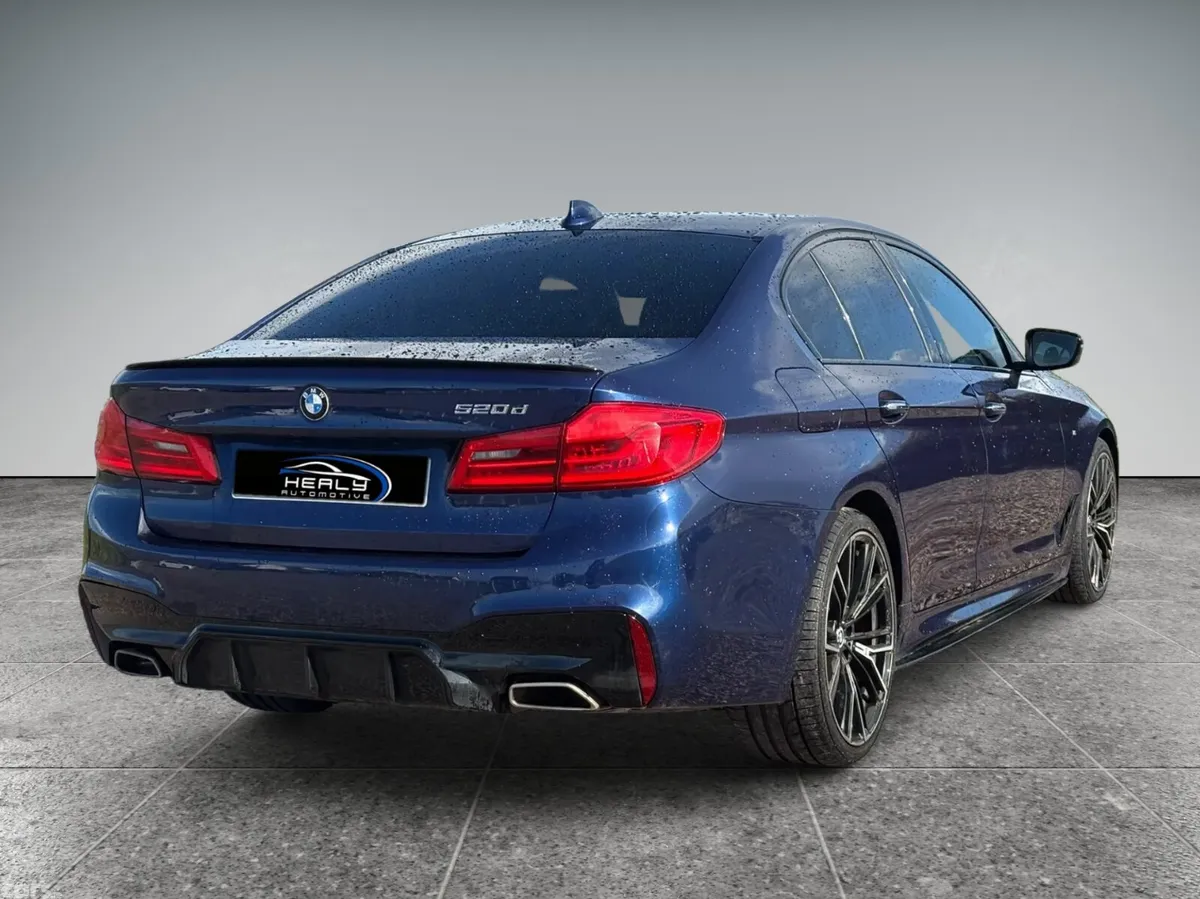 BMW 5-Series Saloon, Diesel, 2018, Blue
