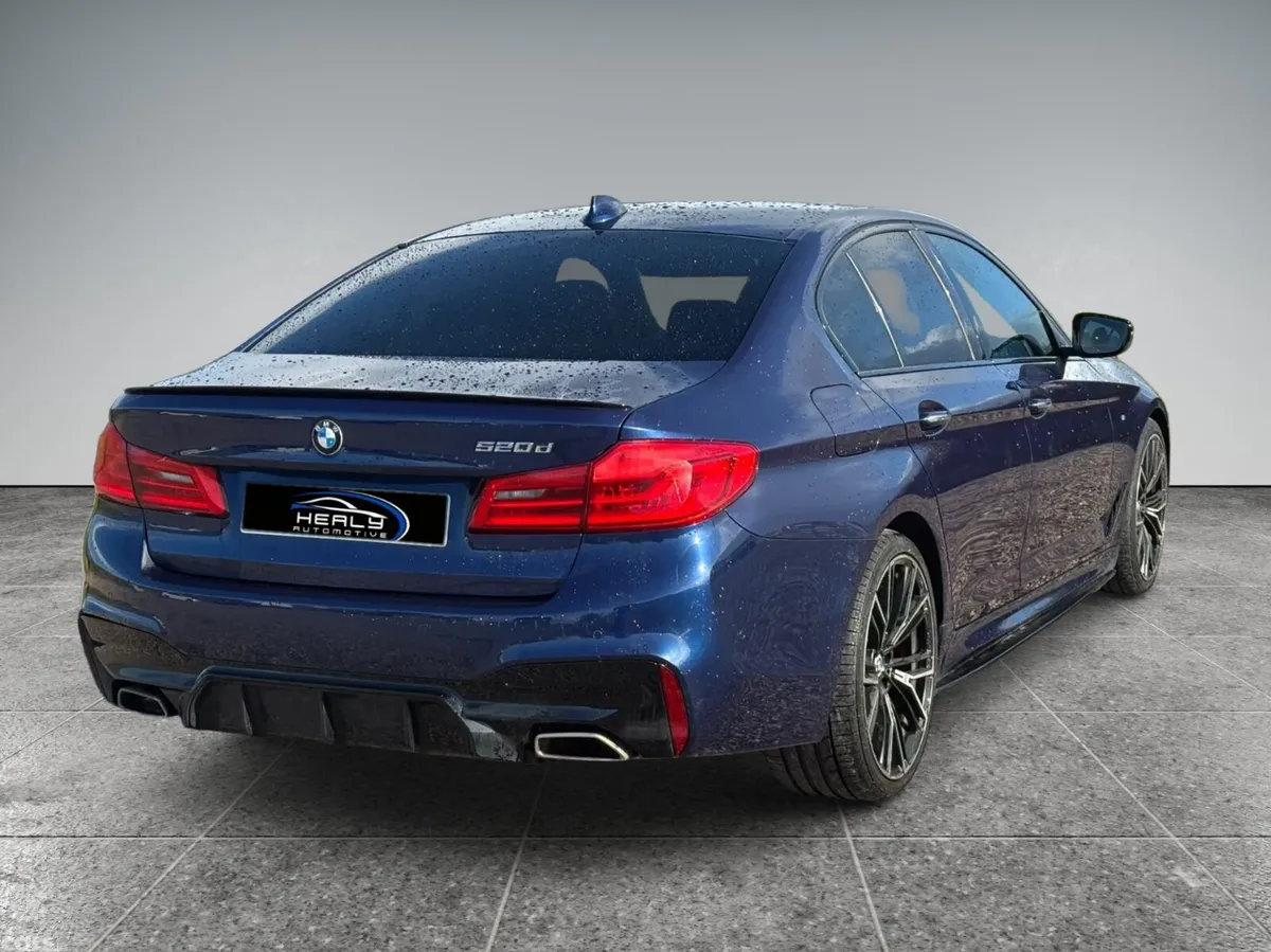 BMW 5-Series Saloon, Diesel, 2018, Blue